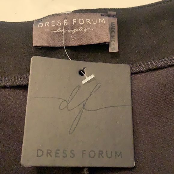 Dress Forum Black Skort - Picture 3 of 5